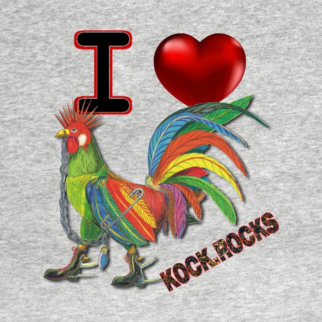 KOCK.rocks I Luv KOCK by AJ Leibengeist